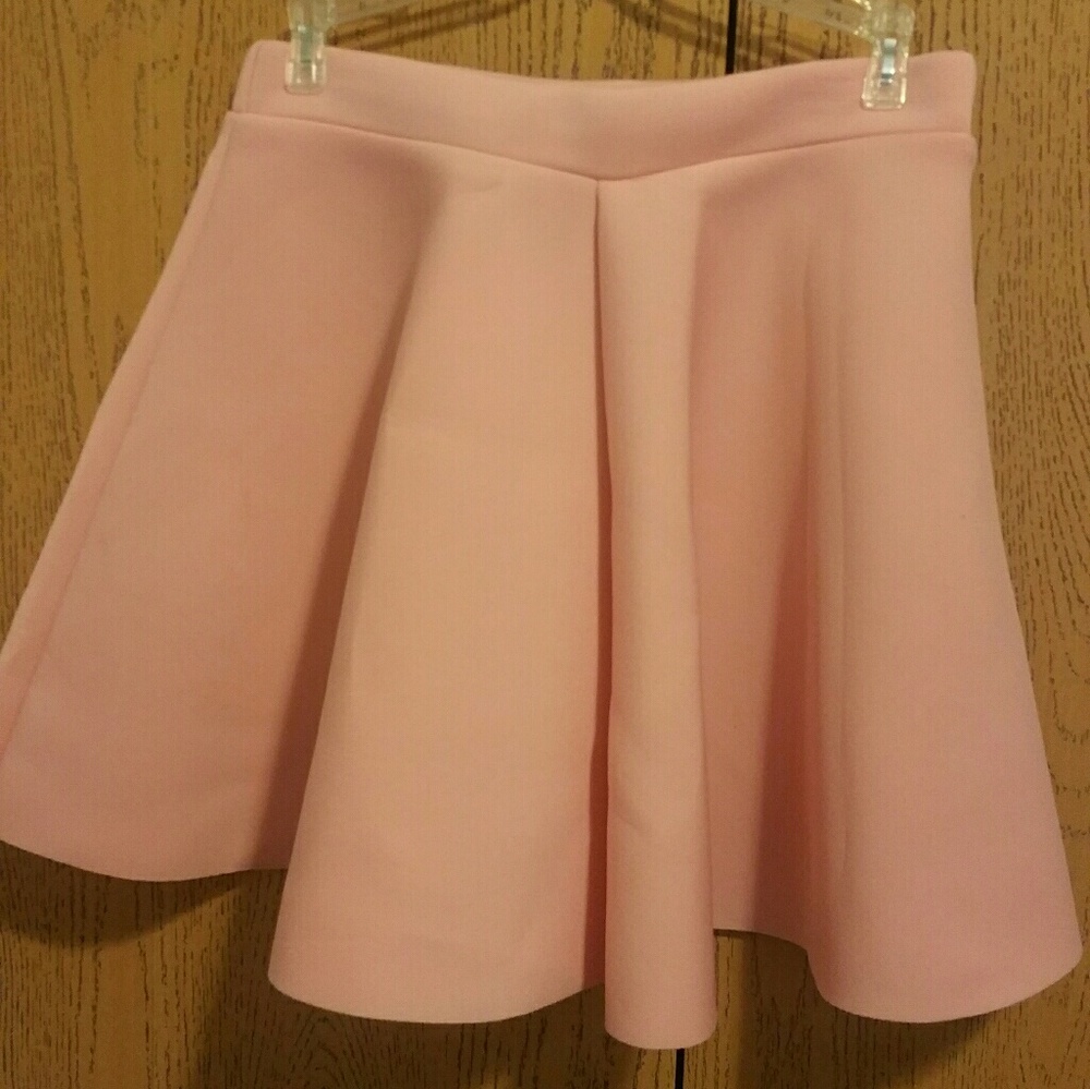 Pink Skater Skirt
